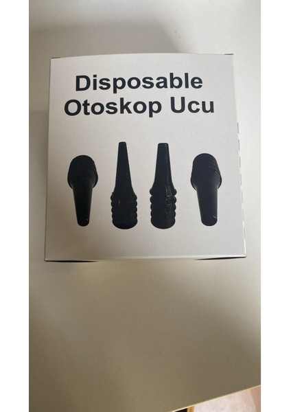 2,5mm Otoskop Ucu Seti, 100 adet, yüksek kalite, hijyenik ve güvenilir kullanım, TR Menşei