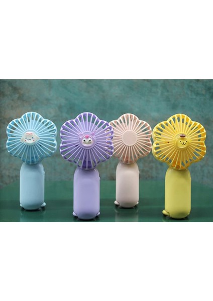 Taşınabilir Şarjlı Mini Fan, Renkli, 2 Kademeli, Uzun Garanti, E-ticaret Favorisi