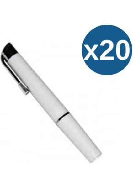 Pratik muayene ışık kalemi, kolay kullanım, net görüntü sağlar, detaylı inceleme için ideal