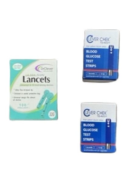 Şeker Ölçüm Cihazı ve 300 Adet Ölçüm Stribi ile Lancet Seti, Sağlıklı Günler İçin fiyatları