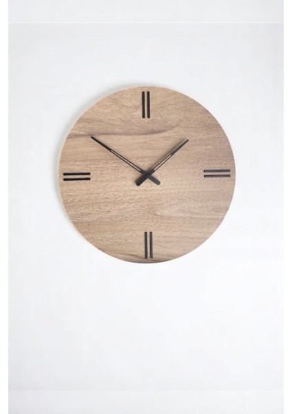 Minimalist Ahşap Modern Duvar Saati indirimleri
