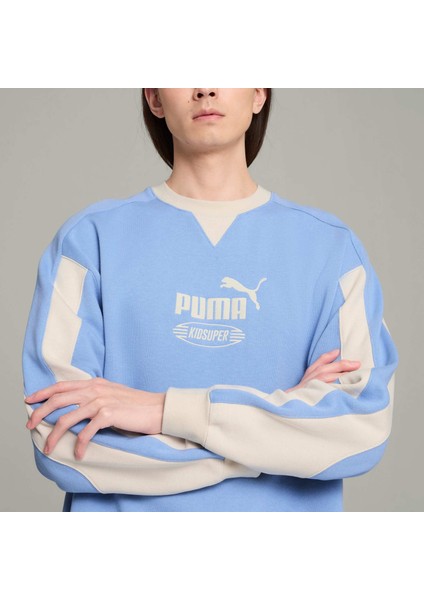 x Kıdsuper Bisiklet Yaka Sweatshirt