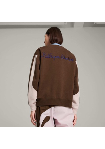 x Kıdsuper Bisiklet Yaka Sweatshirt