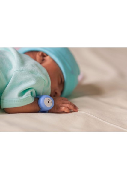 Mavi Bebek Ateş Ölçer ve Alarm Saati, Güvenli ve Kolay Kullanım