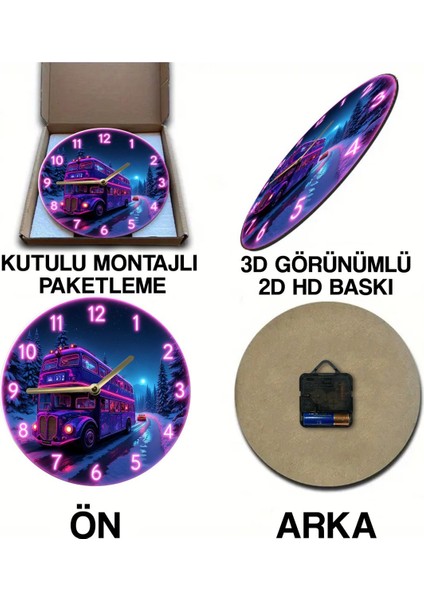 Sessiz Yuvarlak Ahşap Duvar Saati, Kuvars Hareketli 2d SDW026 indirimleri