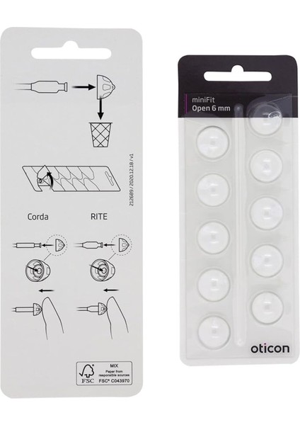 6mm İşitme Cihazı Dome/Kubbe DK Menşei Demant Sağlık Ürünleri