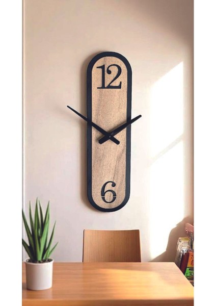 Modern Minimalist Ahşap Duvar Saati indirimleri