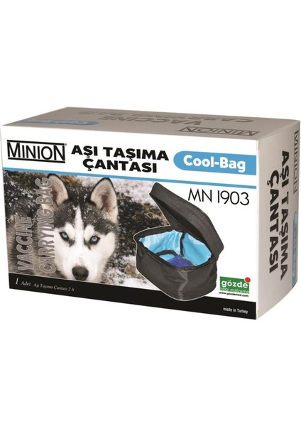 2 litrelik sağlıklı aşı taşıma çantası, güvenli ve pratik kullanım için ideal