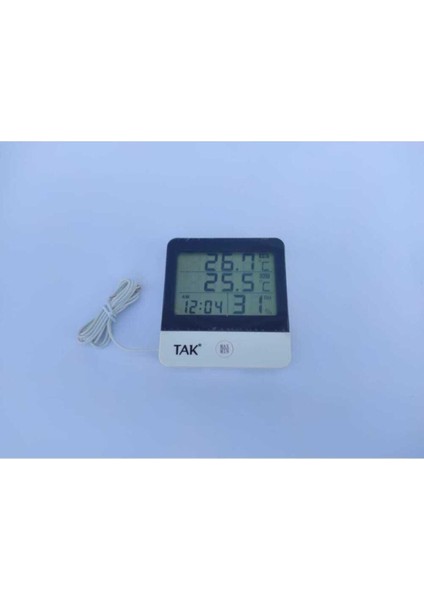 İç ve Dış Mekan Sıcaklık ve Nem Ölçer, Kablolu, Güvenilir ve Kullanışlı, TR Menşei