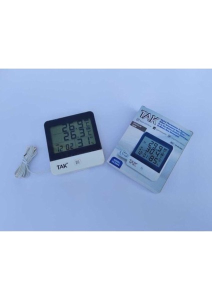 İç ve Dış Mekan Sıcaklık ve Nem Ölçer, Kablolu, Güvenilir ve Kullanışlı, TR Menşei fiyatları