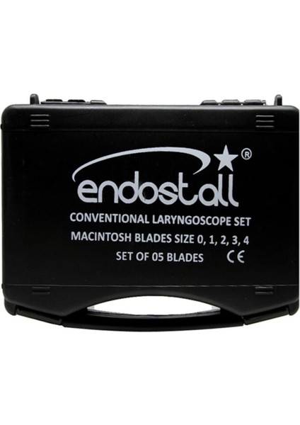 Yüksek Kaliteli 5 Blade Led Laringaskop, Güçlü ve Güvenilir Tıbbi Cihaz ENDOSTALL modelleri