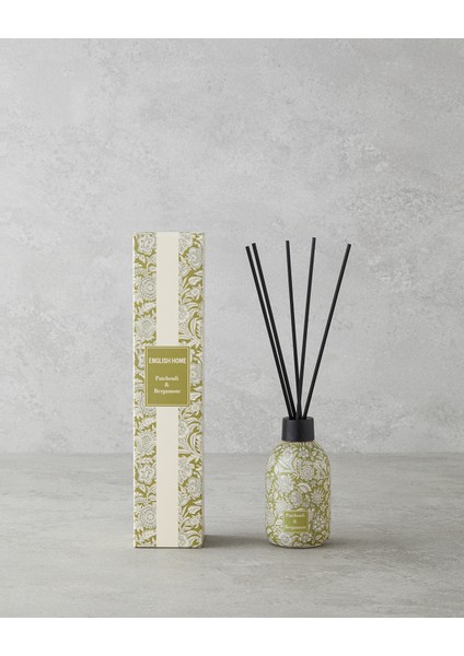 Patchouli & Bergamote Çubuklu Oda Kokusu 100 ml Yeşil