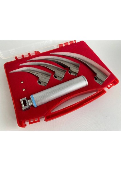 Dört Parça Laringoskop Seti, Sağlam ve Güvenilir Tıbbi Araçlar