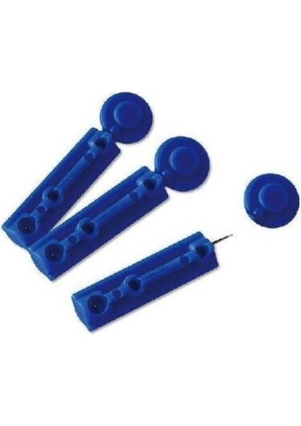 Kalın Yuvarlak Parmak Delme Iğnesi 200 Adet, Güçlü ve Dayanıklı Tasarım