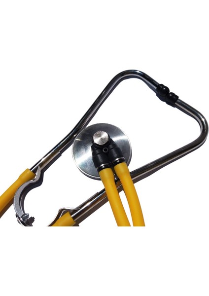 Renkli hortum ve özel çanta ile 65mm metal tamburlu stetoskop modelleri