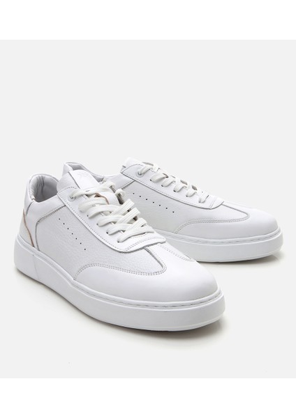 02AYH305780A900 ERKEK Deri Beyaz Ultra Hafif Tabanlı Spor Ayakkabı fiyatları