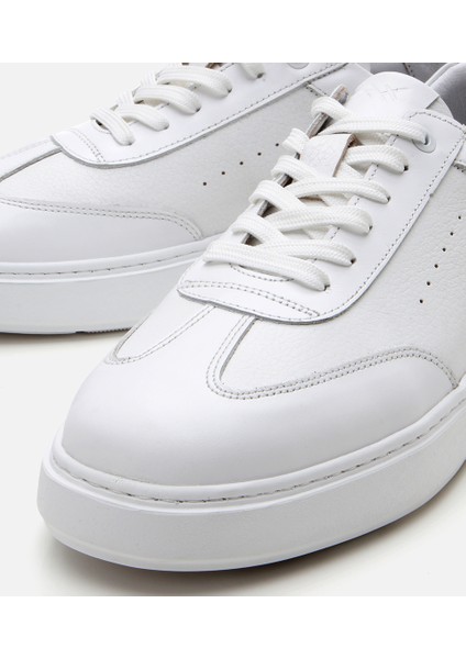 02AYH305780A900 ERKEK Deri Beyaz Ultra Hafif Tabanlı Spor Ayakkabı modelleri