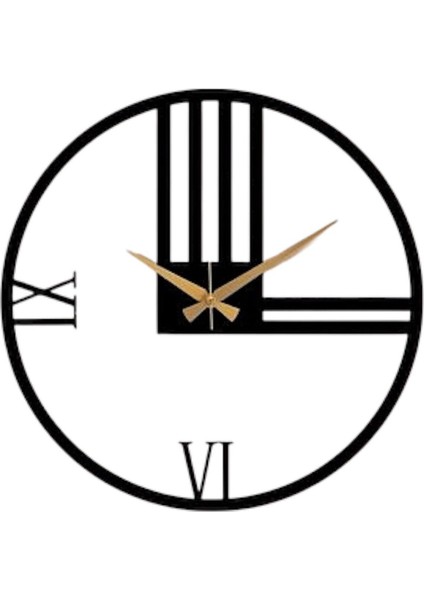Dekoratif Metal Duvar Saati 60*60 fiyatları