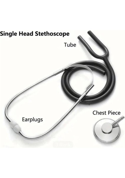 Yüksek kaliteli tıbbi steteskop, güvenilir sağlık ekipmanı, profesyoneller için ideal, TR menşei modelleri