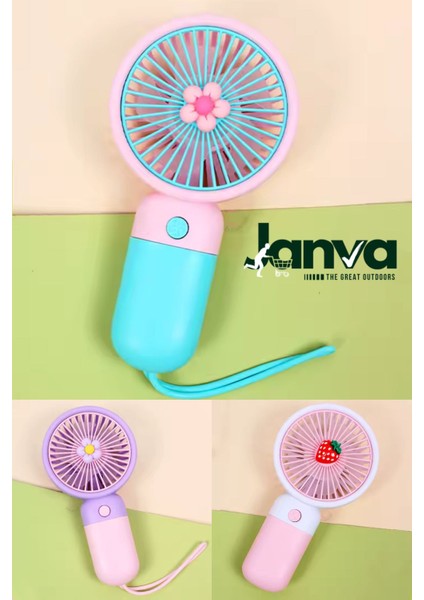 Mini taşınabilir şarjlı fan, kompakt ve renkli serinlik sağlar. modelleri