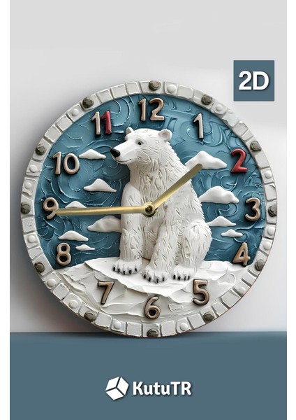 Sessiz Yuvarlak Ahşap Duvar Saati, Kuvars Hareketli 2d SDW015 fırsatları
