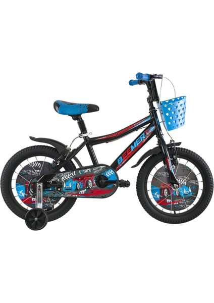 Beemer 16 Çocuk Bisikleti Mavi 2021 Model.