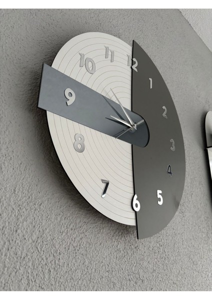Bozcali 2 Duvar Saati, Rustik Duvar Saati,vintage Saat,ahşap Duvar Saat, Dekoratif Saat, Wall Clock fiyatları