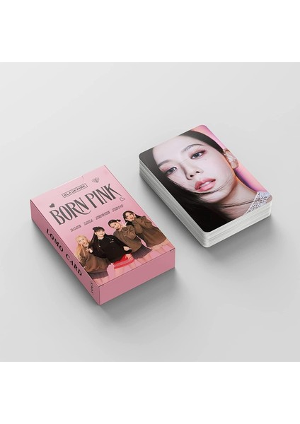 Blackpınk '' Born Pink '' Çift Yön Baskılı Hologramlı Laser/lomo Card Seti indirimleri