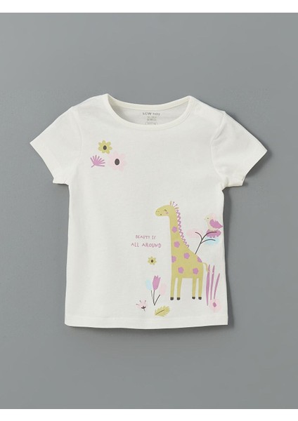 Bisiklet Yaka Çiçekli Kız Bebek Pijama Takım 2'li (S5) fırsatları
