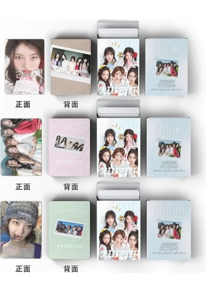 Kııkıı Çift Yön Baskılı Hologramlı/lomo Card Seti fırsatları