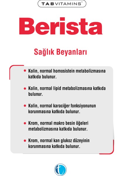 BERISTA LIPOZOMAL 60 TB fırsatları