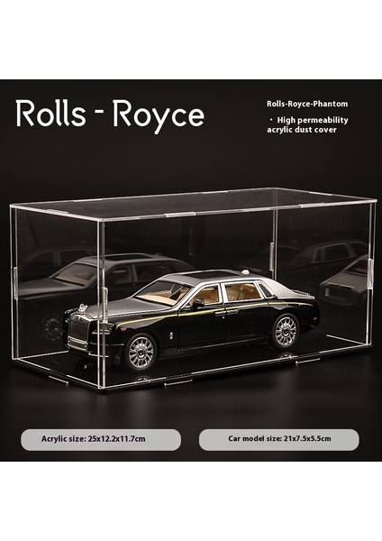 Rolls Royce Alaşımlı Simülasyon Araba Modeli Süs Eşyaları Oyuncak Koleksiyon (Yurt Dışından)