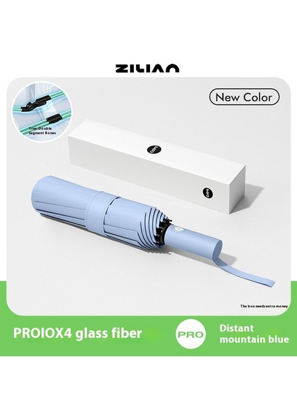 Tam Otomatik Halka Tokalı Şemsiye Büyük Boy Şemsiye Taşınabilir Güçlendirilmiş Güneş Kremi Güneşlik Yağmur ve Parlaklık Çift Kullanımlı (Yurt Dışından)