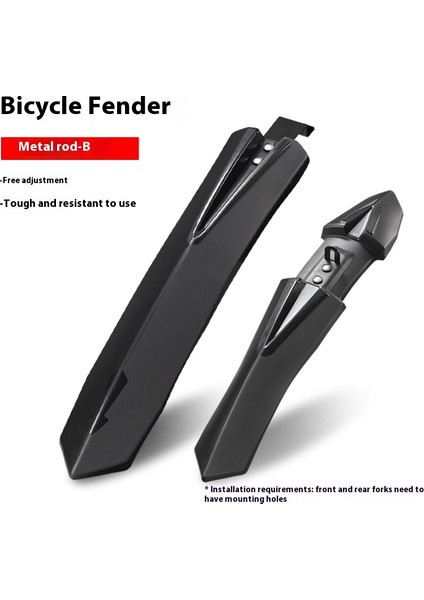 Bisiklet Çamurluk Yağmur Dişli Yol Dağ Bisikleti Arka Çamurluk Yağmur Kalkanı 20-26 Inç Evrensel Aksesuarlar (Yurt Dışından)