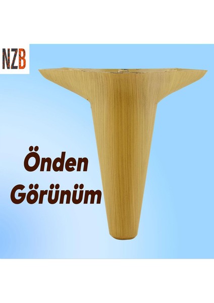 Mobilya Kanepe Koltuk Ayağı Baza Ayak Kahverengi 15 cm (4 Adet) modelleri