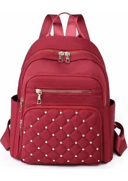 Moda Çanta Kadınları Yüksek Kaliteli Naylon Sırt Çantaları Kadın Büyük Seyahat Geri Paketi Genç Kızlar Için Büyük Okul Çantaları Omuz Bagcolor: Siyah (Yurt Dışından)