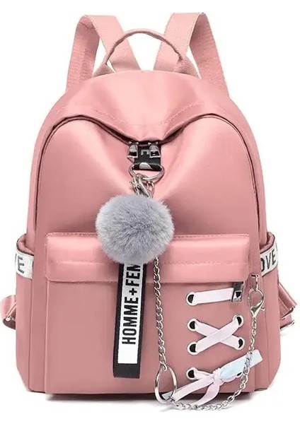 Oxford Kadın Sırt Çantaları Su Geçirmez Kadın Omuz Sırt Çantası Moda Genç Kızlar Okul Çantaları Retro Okul Sırt Çantası Kız Kitap Bagcolor: Pembe (Yurt Dışından) fiyatları