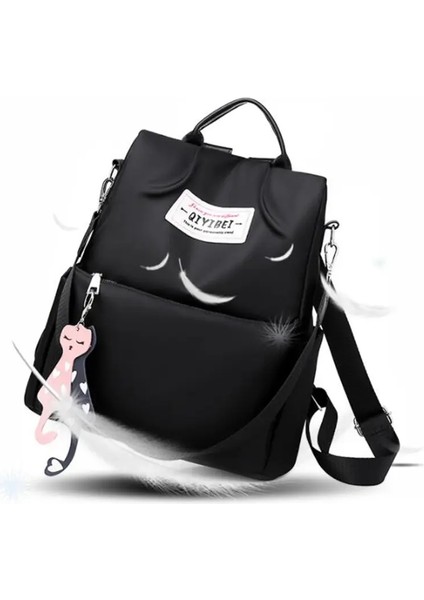 li Su Geçirmez Oxford Sırt Çantası, Kadın Seyahat Day Pack, Casual Rucksack, Çok Kullanımlı Omuz Bagscolor Kırmızı 32X13X33CM (Yurt Dışından)