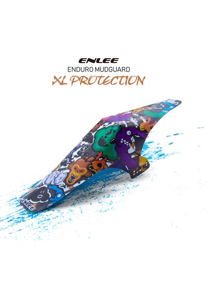Mtb Bisiklet Çamurlukları Am Ön ve Arka Çatal Yağmur Korumaları (Yurt Dışından)