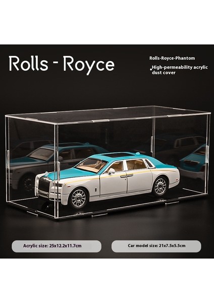 Rolls Royce Alaşımlı Simülasyon Araba Modeli Süs Eşyaları Oyuncak Koleksiyon (Yurt Dışından)