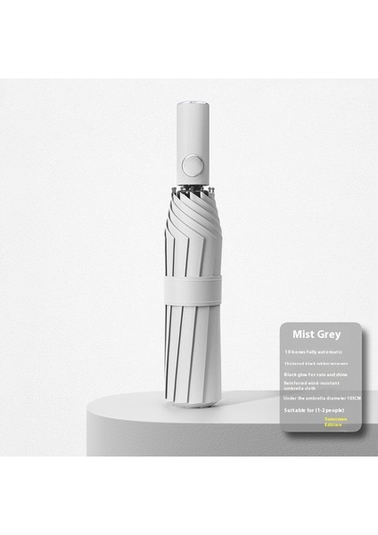 Şemsiye Katlanır Otomatik Şemsiye Vinil Güneşlik Güneş Kremi Güneşli Şemsiye Güneş Şemsiyesi (Yurt Dışından)