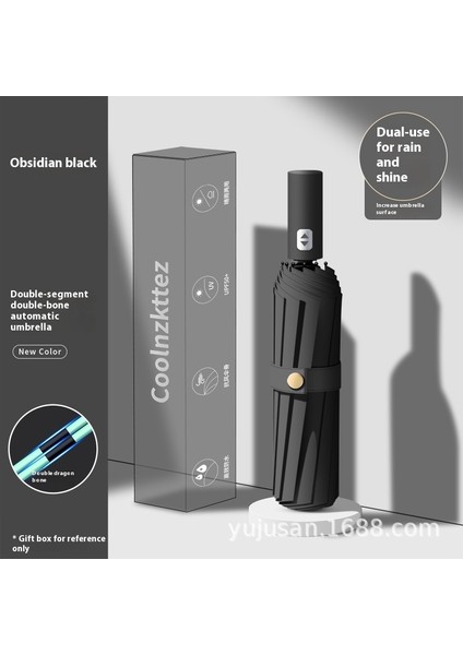 Şemsiye Büyük Katlanır Şemsiye Güneşlik Erkek ve Kadın Güneş Kremi Ultraviyole Işın (Yurt Dışından)