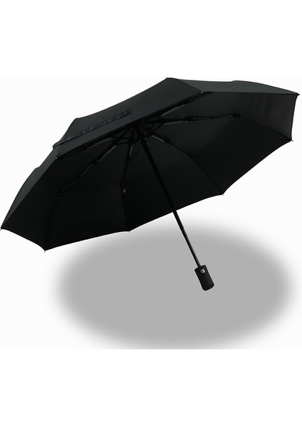 10 Kemikli Tam Otomatik Şemsiye Şemsiye Katlanır Döner Güneşlik (Yurt Dışından)