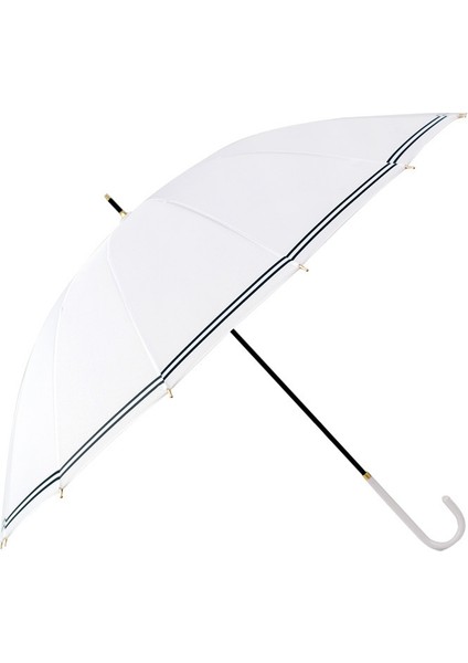 Japon Küçük Taze 16 Kemik Düz Saplı Şemsiye Kızlar Retro Uzun Saplı Şemsiye Yaratıcı Yağmur ve Parlaklık (Yurt Dışından)