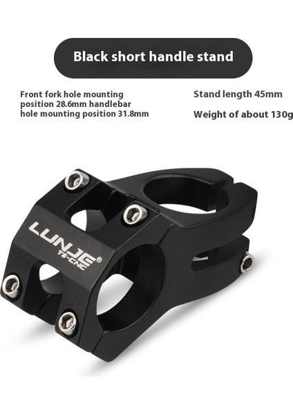 Dağ Bisikleti Gidon Yükseltici Yükseltici Speedway Kısa Gidon 31.8 * 45MM Bisiklet Aksesuarları (Yurt Dışından)