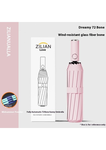 Şemsiye Katlanır Otomatik Şemsiye Vinil Güneşlik Güneş Kremi Güneşli Şemsiye Güneş Şemsiyesi (Yurt Dışından)