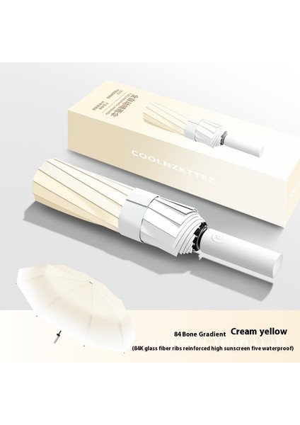 Şemsiye Büyük Katlanır Şemsiye Güneşlik Erkek ve Kadın Güneş Kremi Ultraviyole Işın (Yurt Dışından)