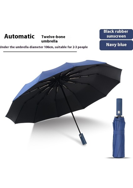 Şemsiye Katlanır Erkek ve Kadın Güneş Kremi Uv Gölge Şemsiye (Yurt Dışından)