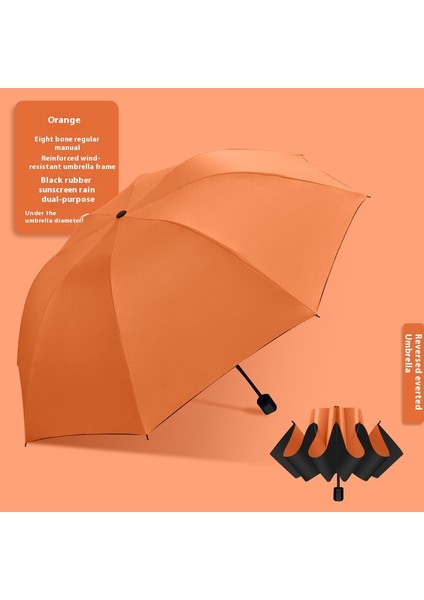 Şemsiye Büyük Katlanır Şemsiye Güneşlik Erkek ve Kadın Güneş Kremi Ultraviyole Işın (Yurt Dışından)