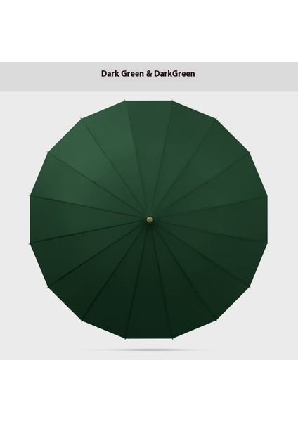 Basit Japon Tek Parça Uzun Saplı Şemsiye Erkekler ve Kadınlar Otomatik Büyük ve Dalı Düz Şemsiye (Yurt Dışından)